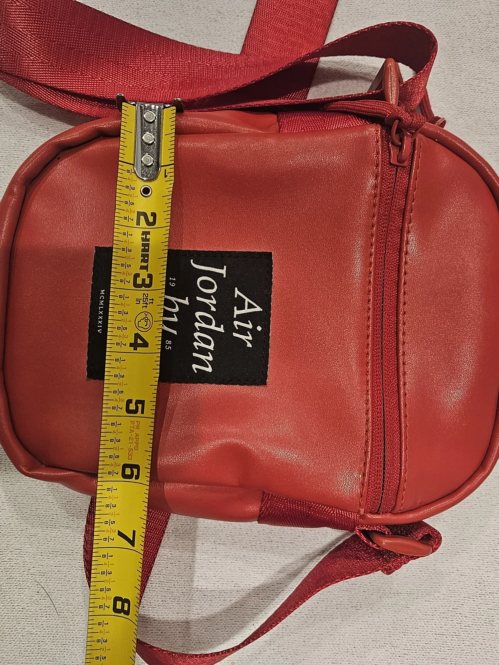Nike Air Jordan Red Crossbody Bag